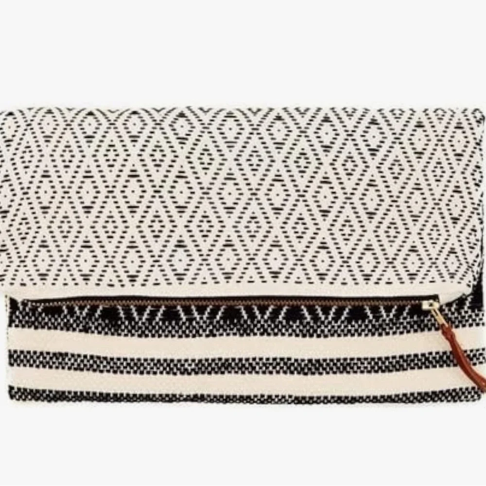 NEW Tribe Alive Foldover Clutch Atitlán Brocade